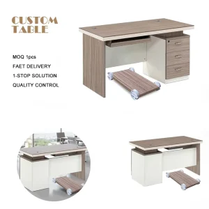 Company Staff Computer Desk for Office Comfortable Workstations Coworking Spaces Table Modular Furniture Modern Executive Desk