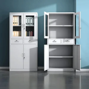 Company Steel Filing Cabinet Key Lock Office Filing Cabinets Steel Office Cupboard School Steel Filing Cabinet with 2 Drawers