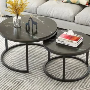 Complete Range Modern Coffee Tables Large Coffee Table for Living Room Stainless Steel Frame Artificial Living Room Furniture