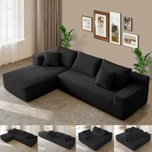 Compressed Foam Office Sofa Bed Modular Vacuum Sealed Nordic Minimalist Apartment Living Room Furniture