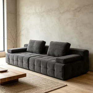 Compressed Sofa Modern Modular Seating Furniture Roll Packed Shipping Solution for Home Commercial Furniture Projects