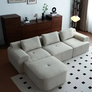 Compressed Sofa in a Box OEM Compact Compressed Foam Sofa 3 Seater Easy Assembly Space Saving ODM Apartment