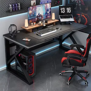 Computer Desk Desktop E sports Table Chair Set Combination Office Home Study Writing Desk Model A85 Minimalist Modern Wood
