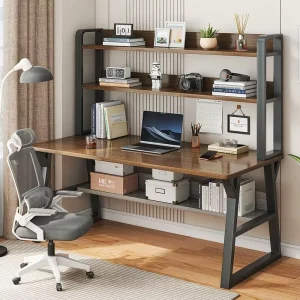 Computer Desk Desktop Home Student Study Writing Bedroom Integrated Small Modern Office Desk Wood