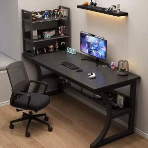 Computer Desk for Office Bedroom Student Study Office with Simple Storage and E Sports Table