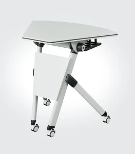 Conference Activity Folding Training Desk Foldable Round Training Table Frame