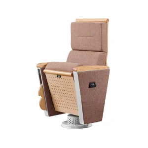 Conference Chair Lecture Hall Auditorium Seats with MDF Writing Tablet