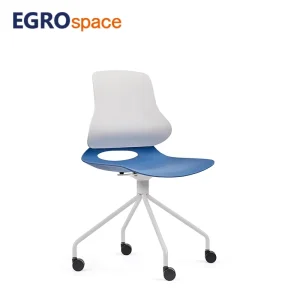 Conference Furniture Rolling Wheels Reception Guest Visitor Office Training Chair