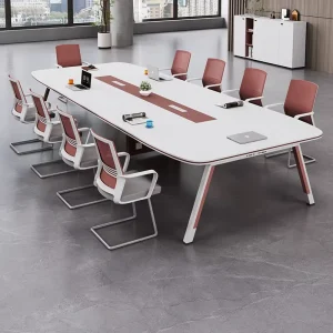 Conference Room Table Simple Modern Training Table Large and Small Negotiation Table and Chair Combination Workbench