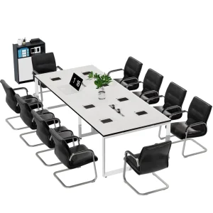 Conference Table Meeting 10 Person Office Furniture for Medium sized Meetings or Workshops