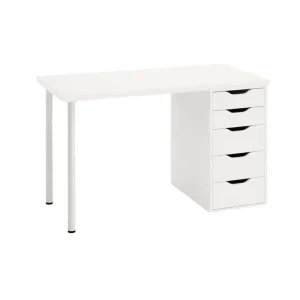 Conference Table Office Desk Furniture Modern Simple Study Table With Drawers Computer Desk Workstation Foldable Training Table