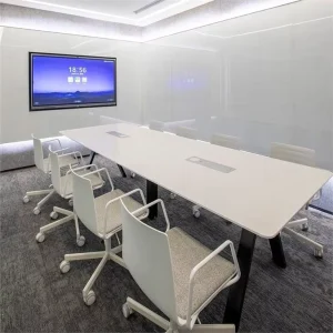 Conference Table Set Executive Board Room 18-20 Person White Conference Table