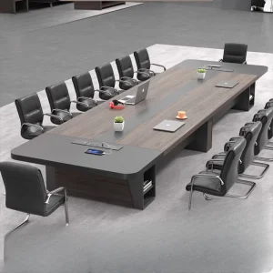 Conference Table Set Long Table with Simple Modern Chairs Reception Desk Meeting Table Training Table Large Office Furniture