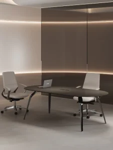 Conference Table Training Long Table Negotiation Table Italian style Modern Commercial Office Furniture Large Meeting Table MDF