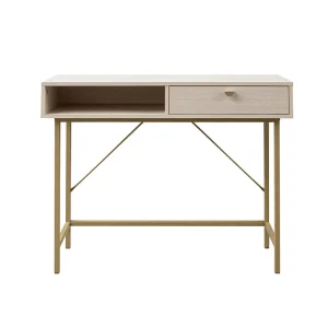 Console Table Sofa Table Narrow Entryway Table with 1 Drawer for Living Room Bedroom