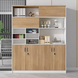 Contemporary Adjustable Steel Filing Cabinet Modern Office Storage Cabinet Commercial Furniture for Office Building
