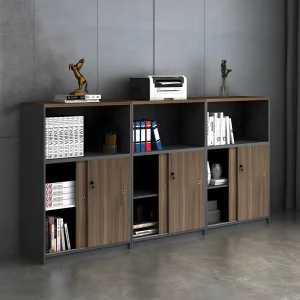 Contemporary Eco Friendly MDF Office Storage Cabinet for Home Office Bedroom School Use Space Saving Multifunction Solutions