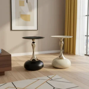 Contemporary Luxury Steel Living Room Coffee Table and Side Table for Home Office Bar Kitchen Modern Use