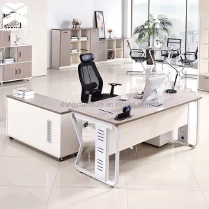 Contemporary Manager Office Desk Modern Staff Office Table Computer Workstation for Employee Office Furniture