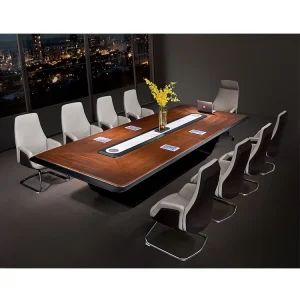 Contemporary Odm Oem Custom Commercial Executive Desk Wood Conference Modern Office Meeting Table for Office