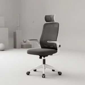 Contemporary PVC Commercial Office Chair for Desk Use Ergonomic Design Simple Installation Computer Use & Studying