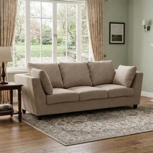 Contemporary Simple Living Room 3 Seat Fabric Apartment Sofa Couch 1+2+3 Sectional Sofa Set Furniture