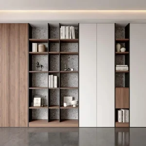 Contemporary Wood Bookcases Home Offices Living Rooms Apartments Hospitals Schools Eco Friendly Durable Space Saving