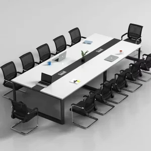 Contract Modular Conference Table System Large Meeting Desk for Office Furniture Project OEM Customized