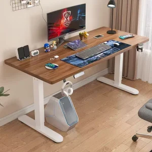 Convertible Height Adjustable Electric Desk Eco Friendly Multi Functional Standing Workstation for Home Office