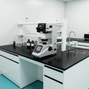 Corrosion Resistant Lab Bench Full Steel Frame Worktable for University Laboratory