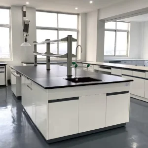 Corrosion Resistant Modern Medical Laboratory Furniture for Hospital and School Use with High Quality Steel and Epoxy Coatings