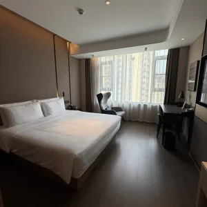 Cost Effective Walnut Wood Furniture Soft Leather Headboard Affordable Complete Bedroom Sets for Hotel Layout