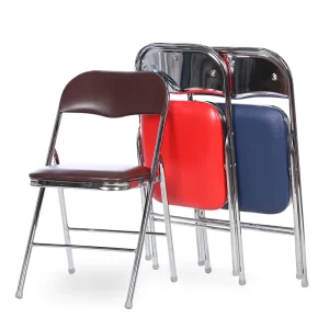Cost effective Conference Chairs Folding Chairs Metal Waiting Meeting Chairs for Office
