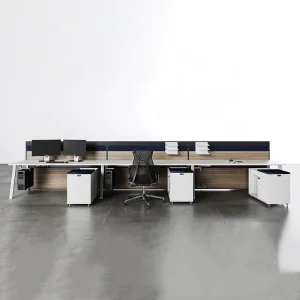 Coworking Spaces Office Table Workstation Modular 4 6 Seater People Desk Open Staff Workstations For Office Furniture