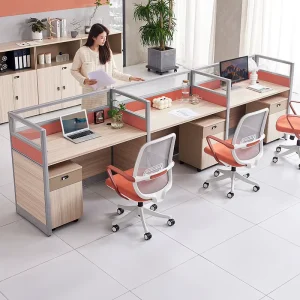 Coworking Spaces Office Table Workstation Modular 4 6 Seater People Desk Open Staff Workstations Office Desk Office Furniture