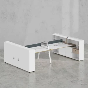 Coworking Spaces Office Table Workstation Modular 4 6 Seater People Desk Open Staff Workstations for Office Furniture