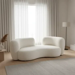Creative Life Living Room Furniture Sofa Set Series Fabric Four-seater Long Extendable Leisure Sofa for Hotel Office Studio