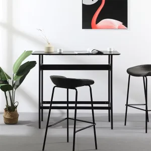 Creative Log Color Desktop Modern Home Casual High Bar Table for Living Room Simple Commercial Rectangular Bar Table