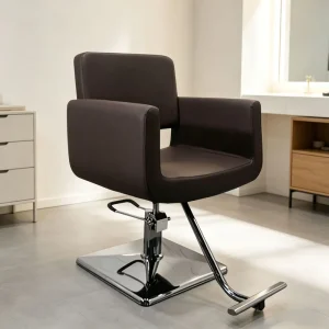 Cross border Internet Celebratory Fashion Modern Minimalism Stainless Steel Hairdressing Salon Barber Chair 360 Degree Rotatable