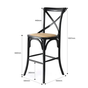 Crossback Bar Stools