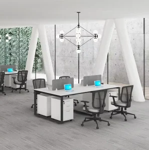 Cubicle Manufacturers Modern Design Modular Office Desk Partitions 6 Person Call Center Office Furniture Workstation