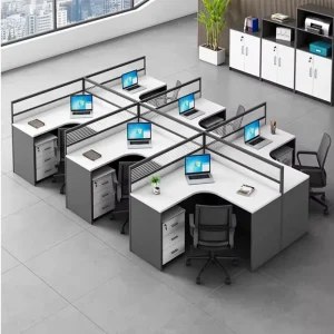 Cubicle Workstation Design Fabric Table High Quality Office Low Partition