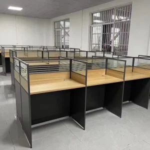 Cubicles Commercial System Computer Desk Work Station Furniture Wooden Table Office Partition
