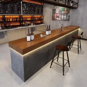 Custom Bar Booth Seating Bar Counter Table Counter Design Night Club Furniture Bartender Table Bar Table