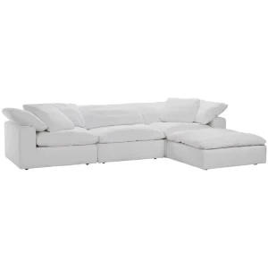 Custom Comfortable Italian Modular Sofas Luxury White Sofa Sets for Hotel Living Room Furniture Cloud Couch Sectional Sofa