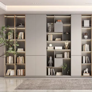 Custom Contemporary Book Shelves Library Door Book Store Shelves Cabinet Book Shelf