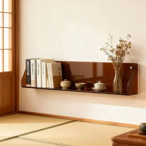Custom Design Clear Acrylic Floating Shelves Portable Eco Friendly Photo Frame Display Stand