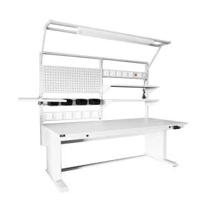Custom Double-sided Anti-static Desktop Adjustment Workbench ESD Laboratory Tables PCB Electronic Workbench