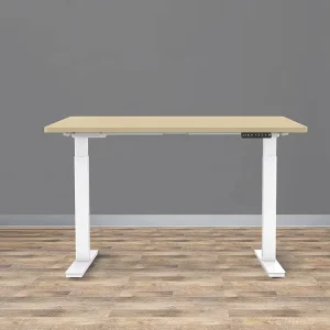 Custom Dual Motor Electric Standing Desk Home Office Height Adjustable Ergonomic Laptop Lift Table Frame Modern Design Price