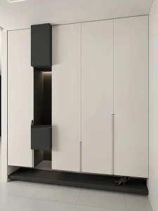 Custom Entry Cabinet Shoe Rack Modular Panel Furniture Wood Laminated Board Furnishing Whole House Customization